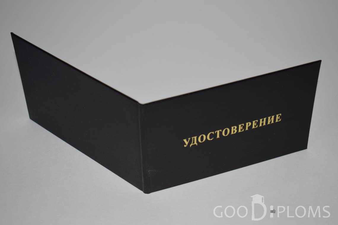 Удостоверение Интернатуры - Обратная Сторона период выдачи 1991-2006 -  Тернополь