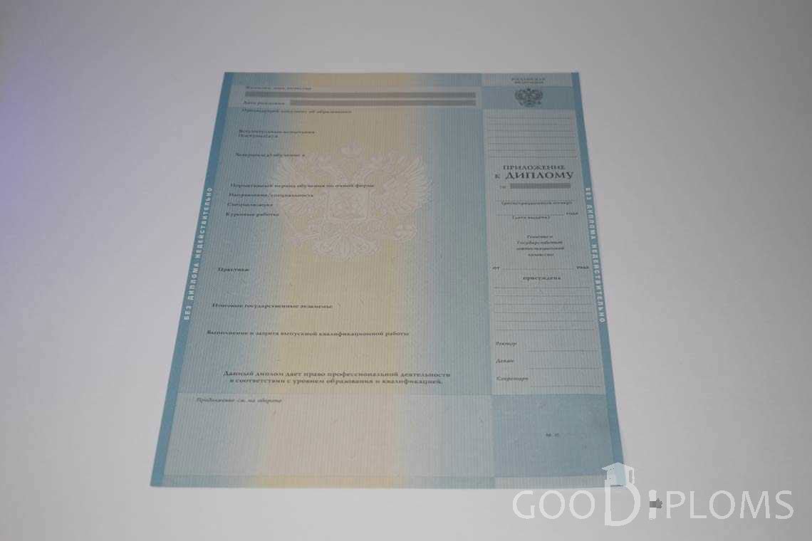 Приложение к Диплому Магистра период c 2011 по 2013 год - Тернополь