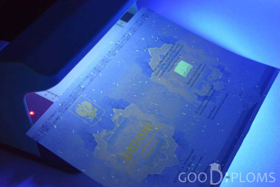 Диплом Техникума в Ультрафиолете период c 2014 по 2025 год - Тернополь