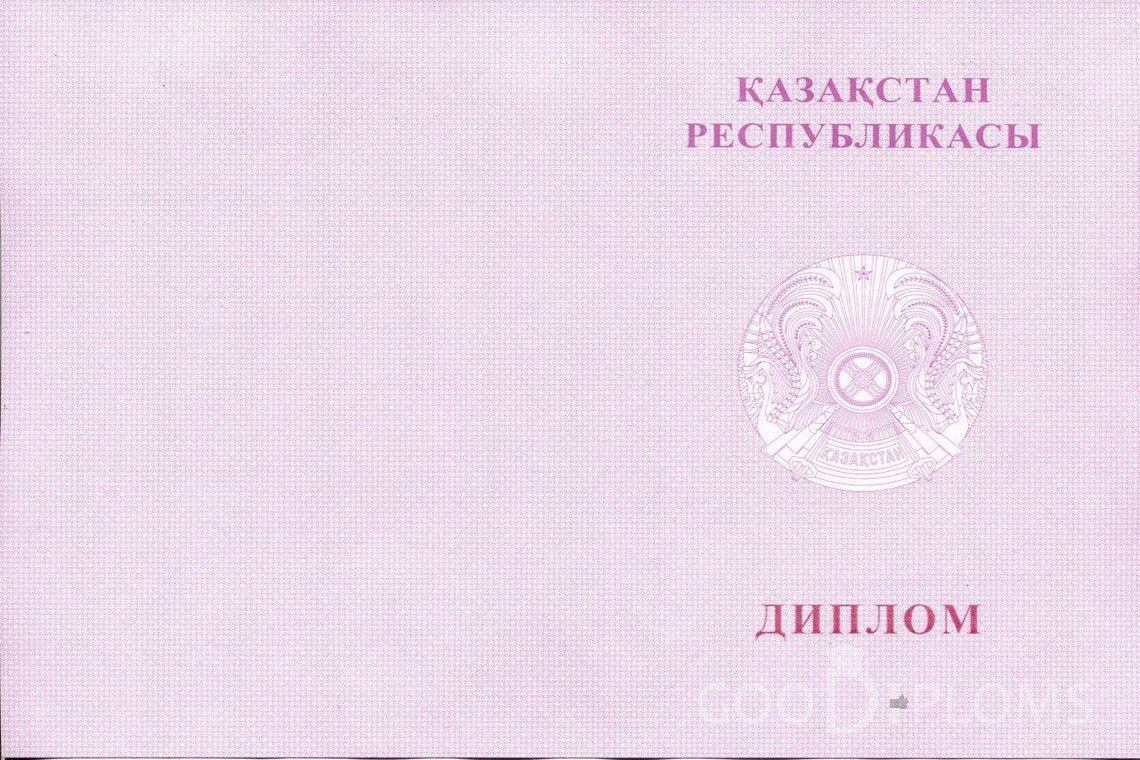 Казахский диплом техникума с отличием - Обратная сторона- Тернополь